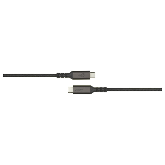 ASUS LCR50 Cable USB-C a USB-C de 1,5m, 240W, Negro ASUS LCR50 Cable USB-C a USB-C de 1,5m, 240W, Negro