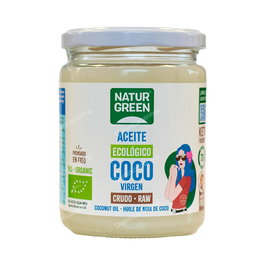 NATURGREEN Aceite Virgen De Coco 1ª Presión Frío Bio 400Gr