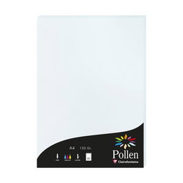 Papel Clairefontaine Pollen A4 120G 50H Azul