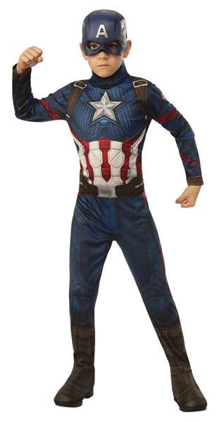 Rubies Disfraz infantil Capitán América Avengers Endgame classic talla L