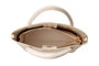 Vince Camuto Bolso Mujer Ravenna - Color Crema, Piel Polivinilo, 25x10x20 cm