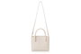 Vince Camuto Bolso Mujer Ravenna - Color Crema, Piel Polivinilo, 25x10x20 cm