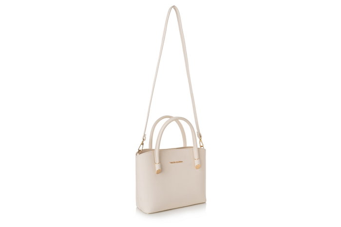 Vince Camuto Bolso Mujer Ravenna - Color Crema, Piel Polivinilo, 25x10x20 cm Vince Camuto Bolso Mujer Ravenna - Color Crema, Piel Polivinilo, 25x10x20 cm
