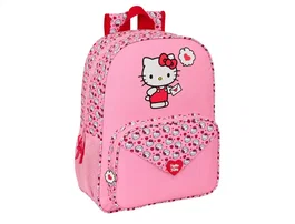 Safta Mochila Hello Kitty adaptable a carro 420x330x140 mm