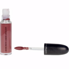 MAC RETRO MATTE Liquid Lip Colour topped with brandy