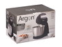 ARGON Amasadora 300W Negro 30 cm x 19 cm x 21 cm con Batidora de Huevo y Amasar (Set de 4)