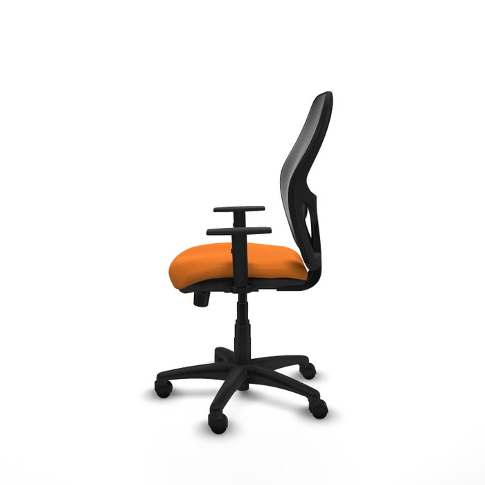 PIQUERAS Y CRESPO Silla de oficina Alocén Naranja y Negro PIQUERAS Y CRESPO Silla de oficina Alocén Naranja y Negro