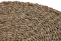 DKD Home Decor Individual Seagrass Natural 38x38x1 cm, Pack de 12 unidades