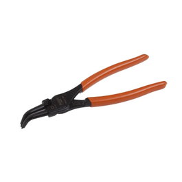 DUVER Alicate Curvo para Anillos Elásticos Interiores y Exteriores 13cm