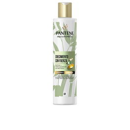 Pantene Champú Anticaída Miracle Crecimiento con Fuerza, Para Estimular el Crecimiento y Prevenir la Rotura del Cabello, con Biotina y Bambú, 250 ml