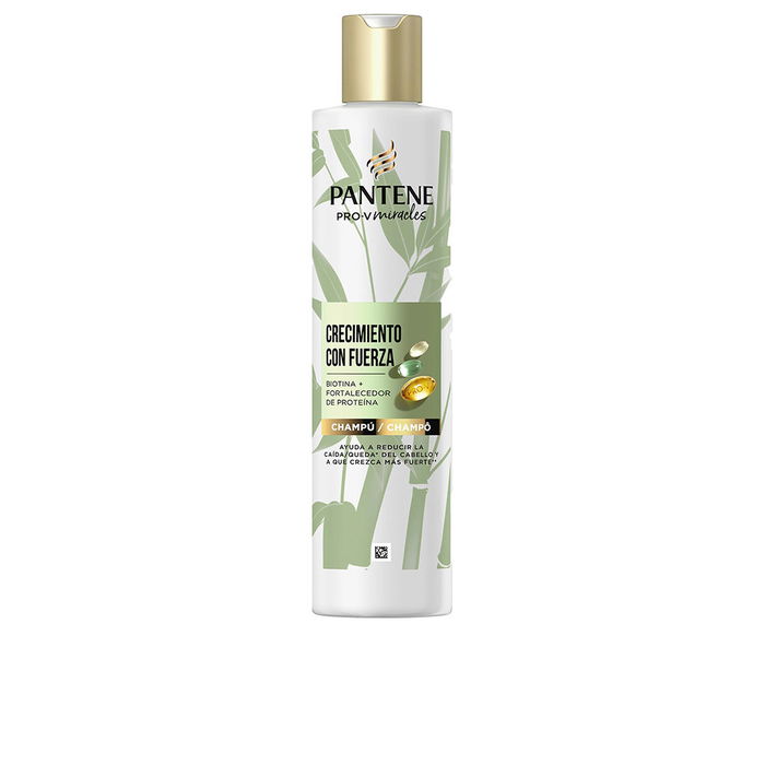 Pantene Champú Anticaída Miracle Crecimiento con Fuerza, Para Estimular el Crecimiento y Prevenir la Rotura del Cabello, con Biotina y Bambú, 250 ml Pantene Champú Anticaída Miracle Crecimiento con Fuerza, Para Estimular el Crecimiento y Prevenir la Rotura del Cabello, con Biotina y Bambú, 250 ml