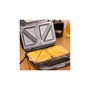 Cecotec Rock'n Toast 4in1 Sandwichera 1000 W Negro, Acero satinado