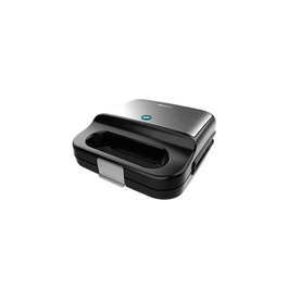 Cecotec Sandwichera 04309, 1000 W, Negro, Acero Inoxidable