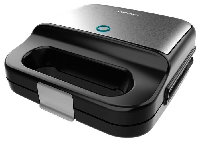 Cecotec Rock'n Toast 4in1 Sandwichera 1000 W Negro, Acero satinado Cecotec Rock'n Toast 4in1 Sandwichera 1000 W Negro, Acero satinado