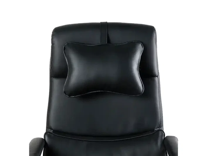 Q-Connect Silla de Dirección Ravenna en Simil Piel Negro