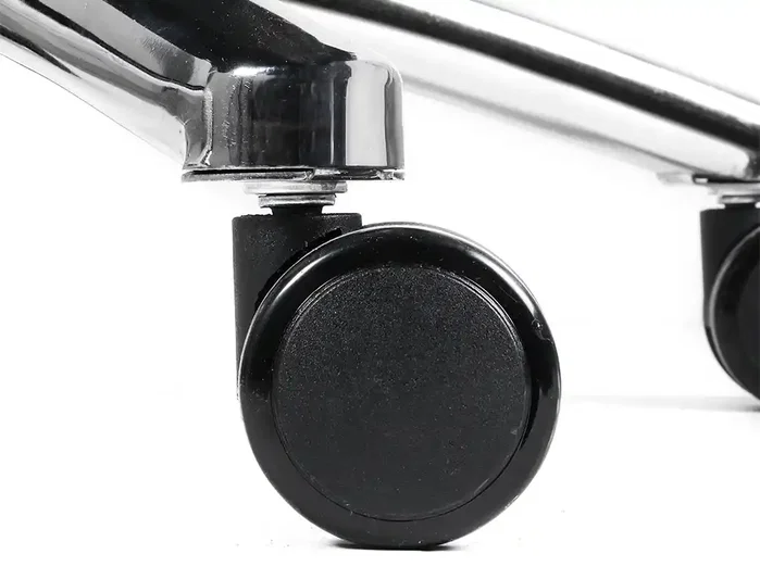 Q-Connect Silla de Dirección Ravenna en Simil Piel Negro