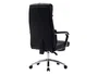 Q-Connect Silla de Dirección Ravenna en Simil Piel Negro
