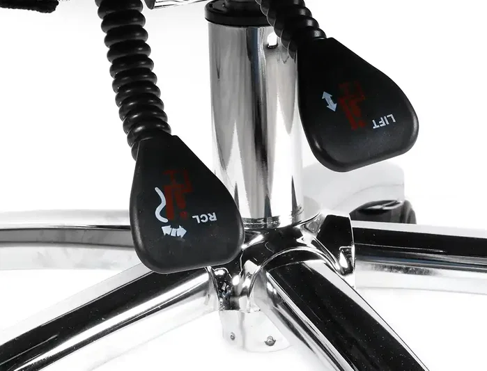 Q-Connect Silla de Dirección Ravenna en Simil Piel Negro