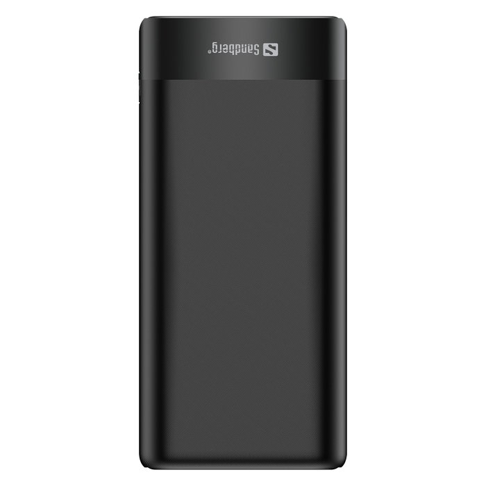 Sandberg Powerbank 20000mAh 65W PD/QC3.0 Negra