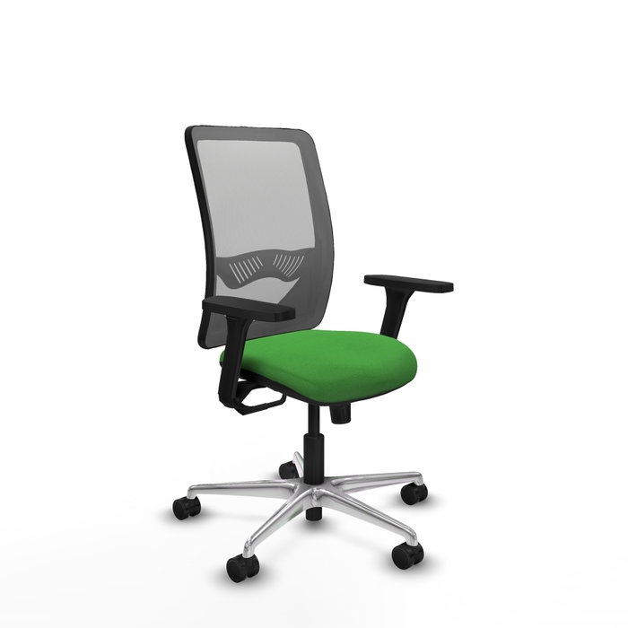 PIQUERAS Y CRESPO Silla de oficina Zulema con mecanismo Sincro, Verde y Gris PIQUERAS Y CRESPO Silla de oficina Zulema con mecanismo Sincro, Verde y Gris