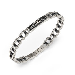 Pulsera Mujer Guess JUMB04414JWSTGMT-U Acero Inoxidable 21 cm Plateado