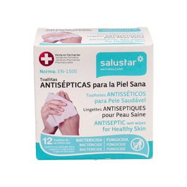 Bifull Toallitas Antisépticas para la Piel Sana 12 Unidades
