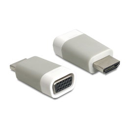 DeLOCK Adaptador HDMI-A Macho a VGA Hembra Blanco