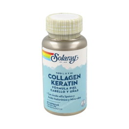 SOLARAY Collagen Keratin 60 cápsulas