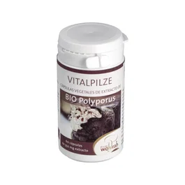 PILZE WOLHRAB Polyporus 60Cap. Complemento Alimenticio BIO con Vitamina C de Acerola