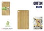 Quttin Tabla para Cortar de Bambú 37 x 22 x 0.8 cm (12 Unidades)