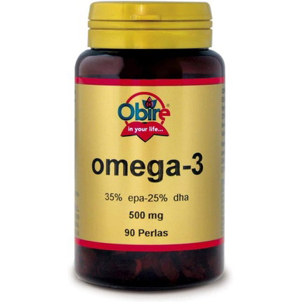 OBIRE Omega-3 500 mg (35% EPA - 25% DHA) 90 perlas OBIRE Omega-3 500 mg (35% EPA - 25% DHA) 90 perlas