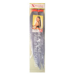 X-Pression Extensiones Sintéticas Pre Peigne Periwinkle Lila Suave