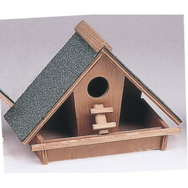 Nayeco Nido Casita Pequeña Grande para Aves Silvestres