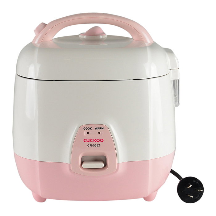 Cuckoo CR-0632 Arrocera de 1,08 L Rosa y Blanco Cuckoo CR-0632 Arrocera de 1,08 L Rosa y Blanco