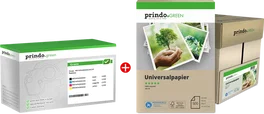 Prindo PRTHPW2030AG MCVP Green Pack de tintas Negro, Cian, Magenta, Amarillo