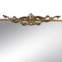 Espejo Oro Envejecido Metal-Cristal 62 X 16 X 65 cm