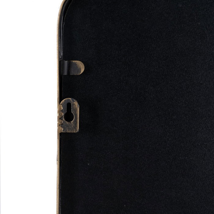 Espejo Oro Envejecido Metal-Cristal 62 X 16 X 65 cm