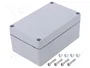 FIBOX ALN Carcasa Universal de Aluminio Gris