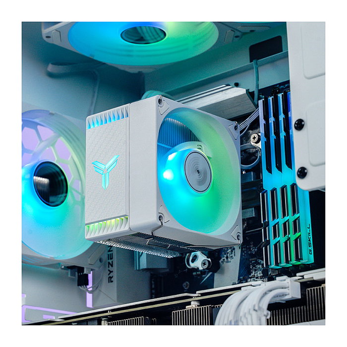 Jonsbo CR-1400 EVO CPU-Kühler, 92mm - blanco
