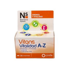 NS Vitans Vitalidad A-Z 30 Comp