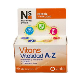 NS Vitans Vitalidad A-Z 30 Comp