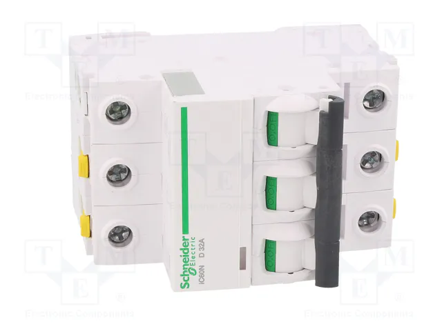 SCHNEIDER ELECTRIC ACTI9 iC60N 32A 3 Polos Curva D SCHNEIDER ELECTRIC ACTI9 iC60N 32A 3 Polos Curva D