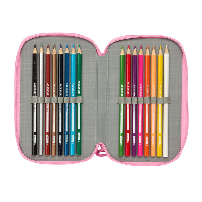 Safta Plumier Triple Blackfit8 Smile 37 Pcs