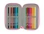 Safta Plumier Triple Blackfit8 Smile 37 Pcs
