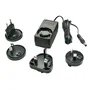 Lindy 73807 Adaptador de Corriente AC a DC Interior 12V 1.25A 15W 100-240V con Conector 5.5/2.5mm - Negro
