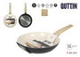 Inde Sartén 24 cm Aluminio Forjado Inducción Superb Quttin (6 Unidades)