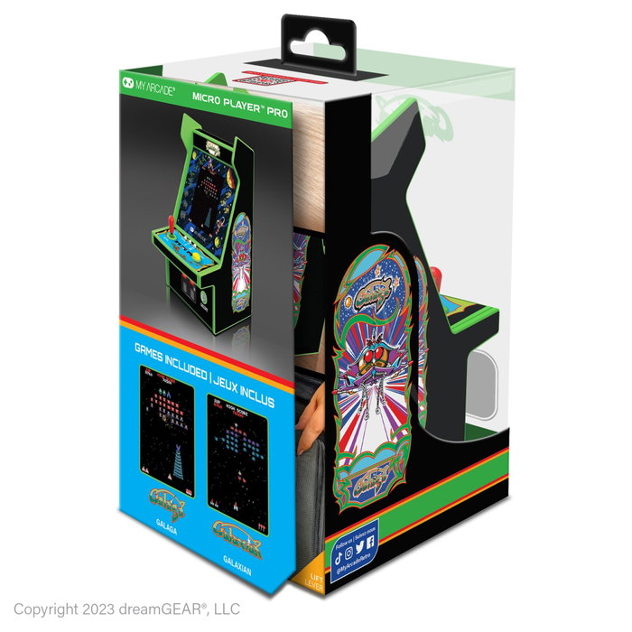 dreamGear My Arcade Micro Player Pro Galaga (2 in 1)