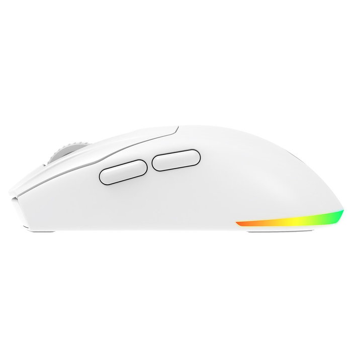 Rampage Prote M5 Ratón Inalámbrico 24000 DPI RGB LED Blanco