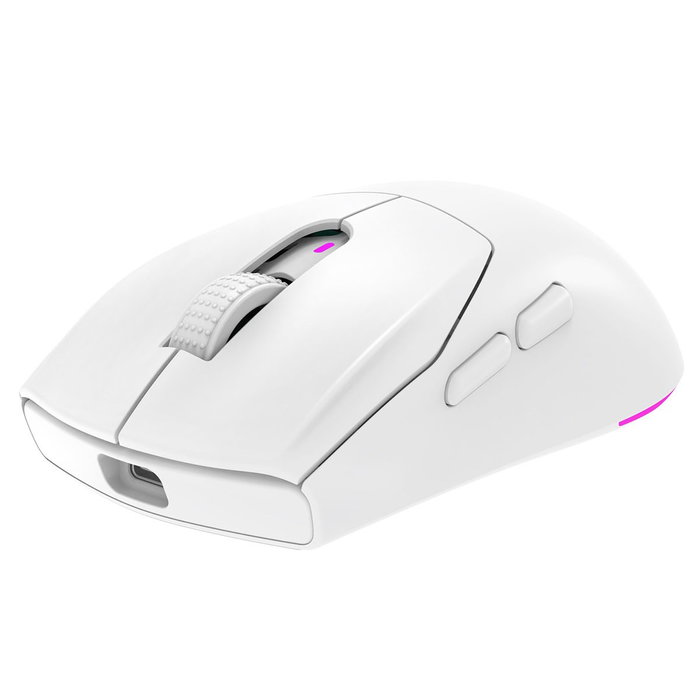 Rampage Prote M5 Ratón Inalámbrico 24000 DPI RGB LED Blanco