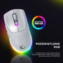 Rampage Prote M5 Ratón Inalámbrico 24000 DPI RGB LED Blanco